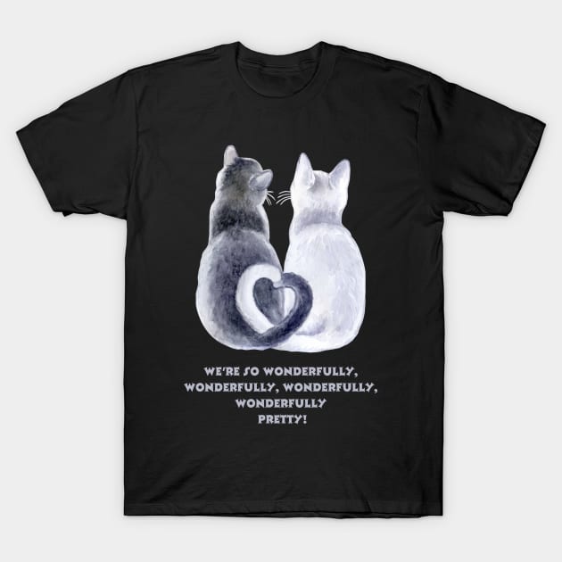 Lovecats! By the Cure. T-Shirt by GenXDesigns